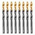 Сверло по металлу, 9 мм, HSS-Tin, Golden Tip, 8 шт. Denzel