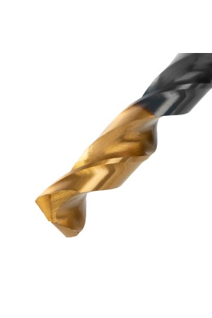Сверло по металлу, 9 мм, HSS-Tin, Golden Tip, 8 шт. Denzel