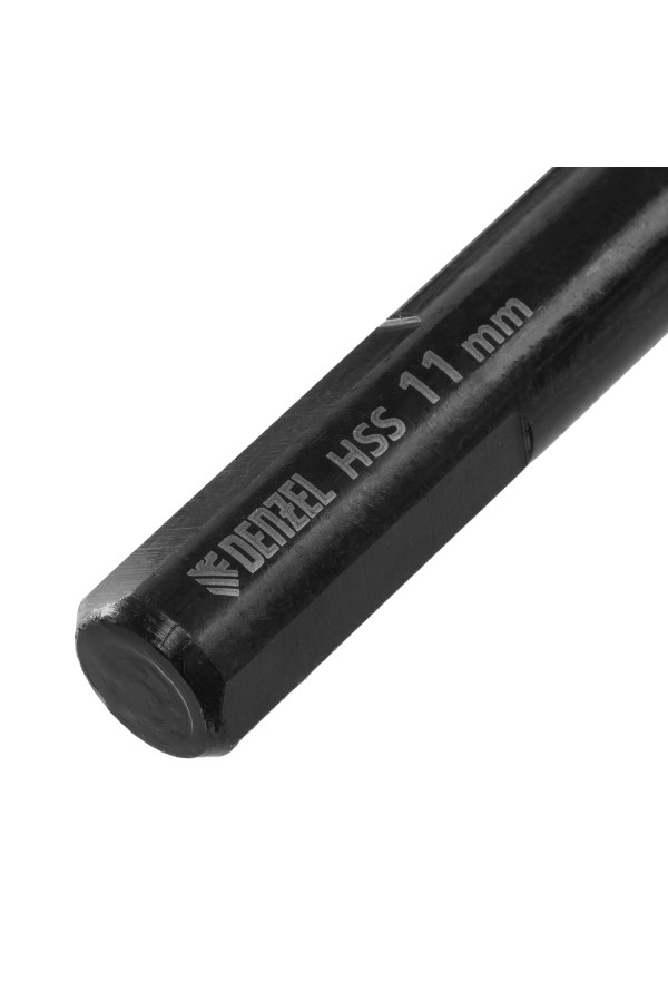 Сверло по металлу, 11 мм, HSS-Tin, Golden Tip, 6 шт. Denzel