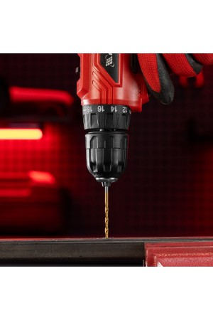 Сверло по металлу, 3.2 мм, HSS, нитридтитановое покрытие, цилиндрический хвостовик Matrix