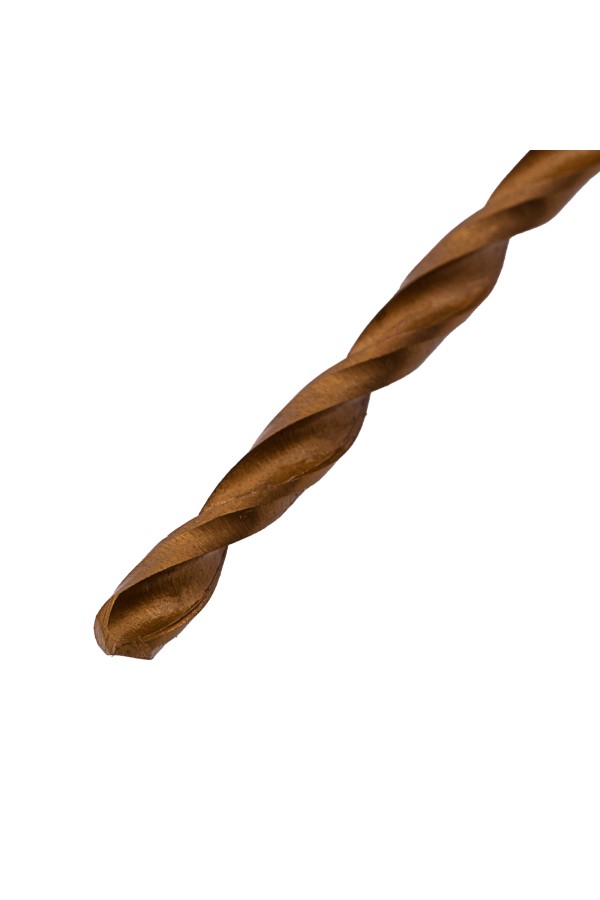 Сверло по металлу, 3.5 мм, HSS, нитридтитановое покрытие, цилиндрический хвостовик Matrix