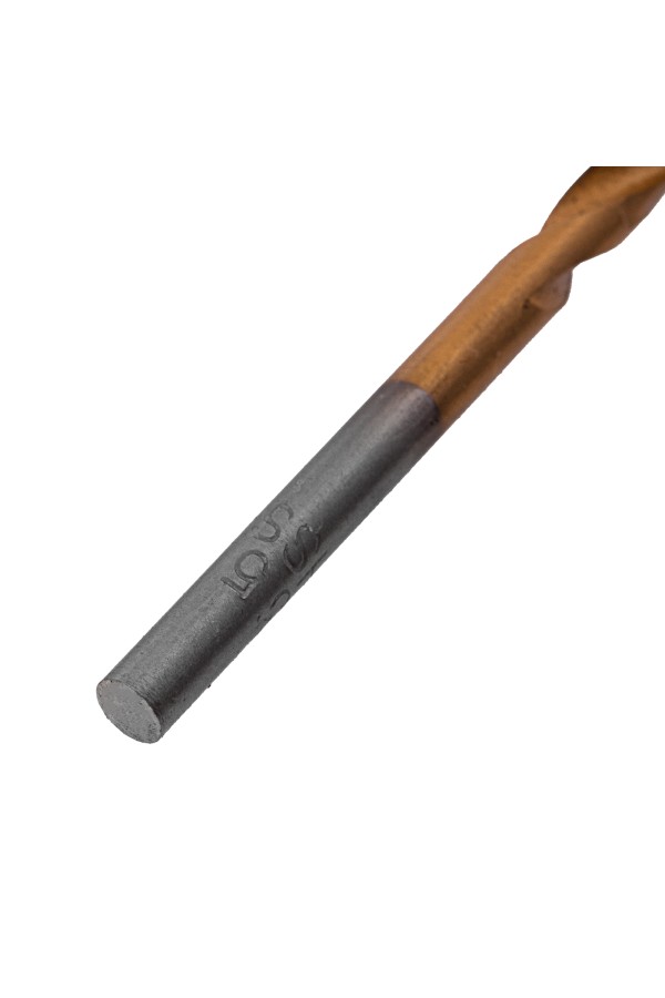 Сверло по металлу, 3.5 мм, HSS, нитридтитановое покрытие, цилиндрический хвостовик Matrix