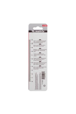 Сверло по металлу, 3.5 мм, HSS, нитридтитановое покрытие, цилиндрический хвостовик Matrix