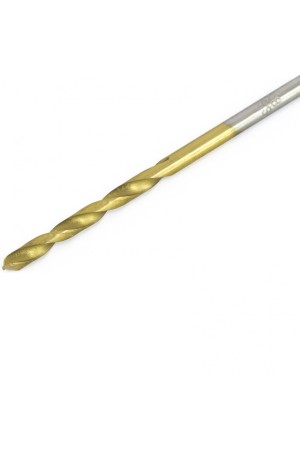 Сверло по металлу, 3.8 мм, HSS, нитридтитановое покрытие, цилиндрический хвостовик Matrix