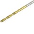 Сверло по металлу, 3.8 мм, HSS, нитридтитановое покрытие, цилиндрический хвостовик Matrix