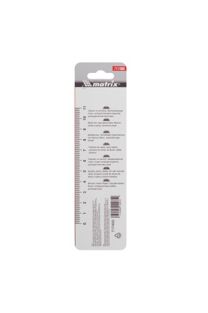 Сверло по металлу, 4 мм, HSS, нитридтитановое покрытие, цилиндрический хвостовик Matrix