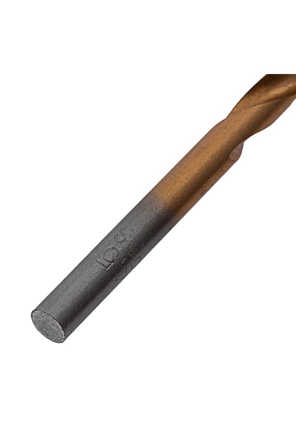 Сверло по металлу, 4.5 мм, HSS, нитридтитановое покрытие, цилиндрический хвостовик Matrix