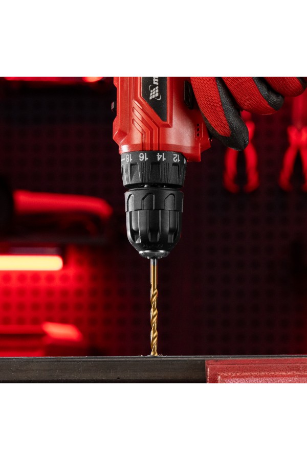 Сверло по металлу, 4.8 мм, HSS, нитридтитановое покрытие, цилиндрический хвостовик Matrix