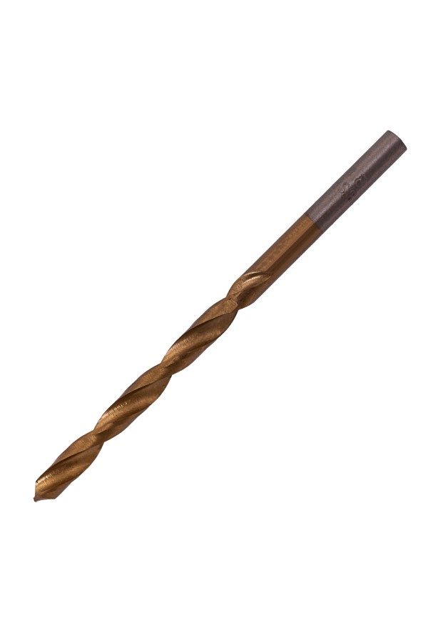 Сверло по металлу, 4.8 мм, HSS, нитридтитановое покрытие, цилиндрический хвостовик Matrix