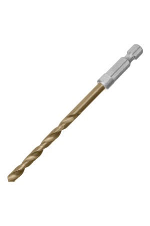 Сверло по металлу, 5 мм, HSS, нитридтитановое покрытие, шестигранный хвостовик Matrix