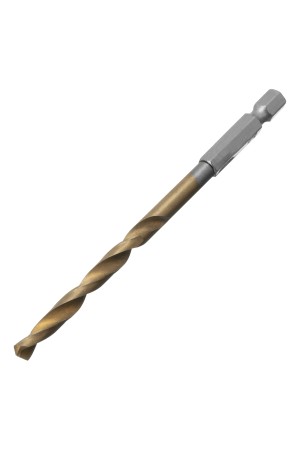 Сверло по металлу, 5.5 мм, HSS, нитридтитановое покрытие, шестигранный хвостовик Matrix