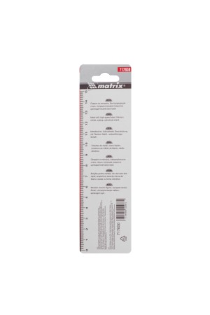 Сверло по металлу, 6.5 мм, HSS, нитридтитановое покрытие, цилиндрический хвостовик Matrix