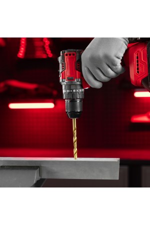 Сверло по металлу, 8 мм, HSS, нитридтитановое покрытие, цилиндрический хвостовик Matrix