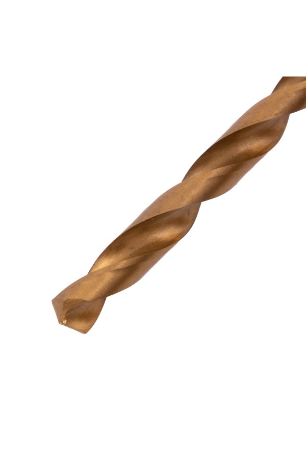 Сверло по металлу, 8 мм, HSS, нитридтитановое покрытие, цилиндрический хвостовик Matrix