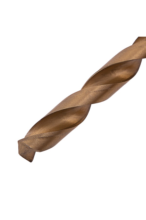 Сверло по металлу, 10 мм, HSS, нитридтитановое покрытие, цилиндрический хвостовик Matrix