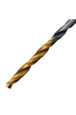 Сверло спиральное по металлу 2 x 49 мм, Р6М5, Golden Tip , 2шт. Denzel