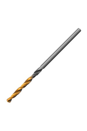 Сверло спиральное по металлу 2 x 49 мм, Р6М5, Golden Tip , 2шт. Denzel