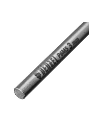 Сверло спиральное по металлу 3 x 60 мм, Р6М5, Golden Tip , 2шт. Denzel