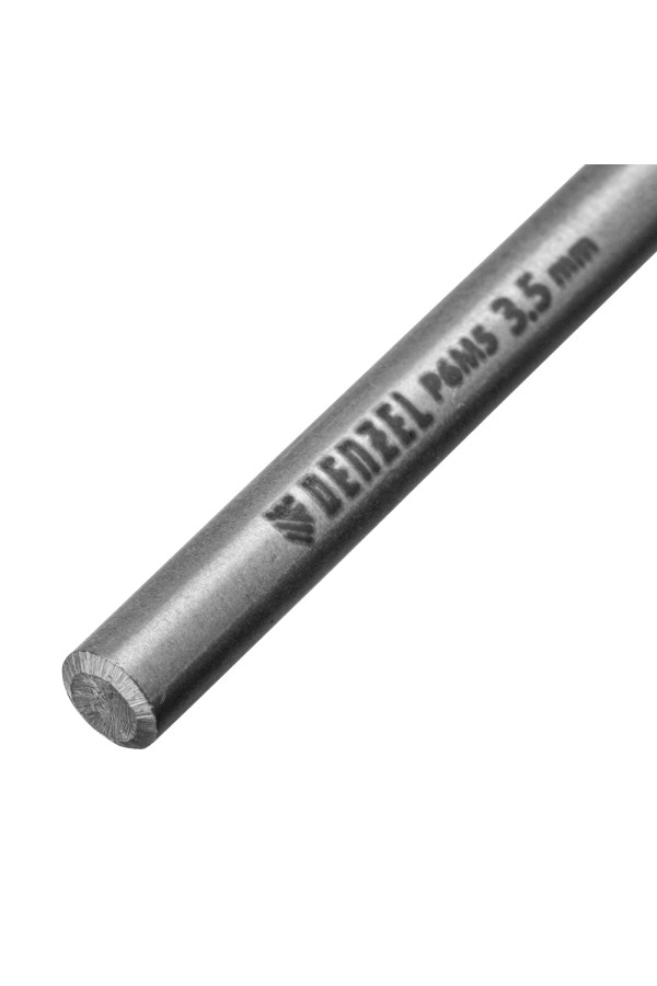 Сверло спиральное по металлу 3,5 x 70 мм, Р6М5, Golden Tip , 2шт. Denzel