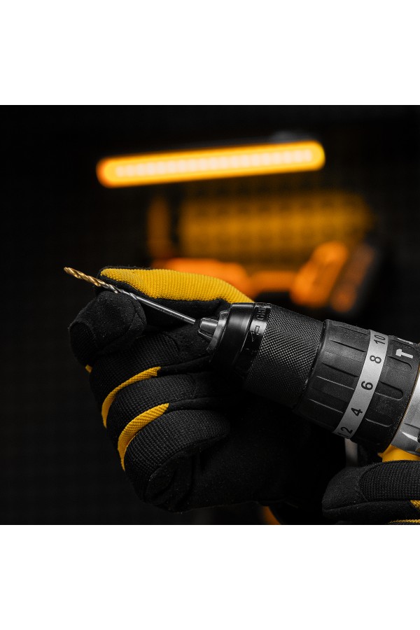 Сверло спиральное по металлу 3,5 x 70 мм, Р6М5, Golden Tip , 2шт. Denzel