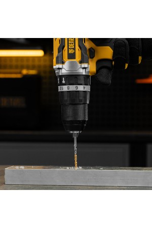 Сверло спиральное по металлу 3,5 x 70 мм, Р6М5, Golden Tip , 2шт. Denzel