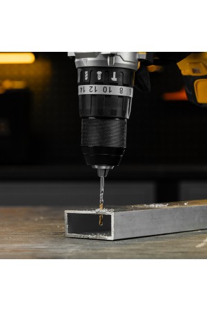 Сверло спиральное по металлу 3,5 x 70 мм, Р6М5, Golden Tip , 2шт. Denzel