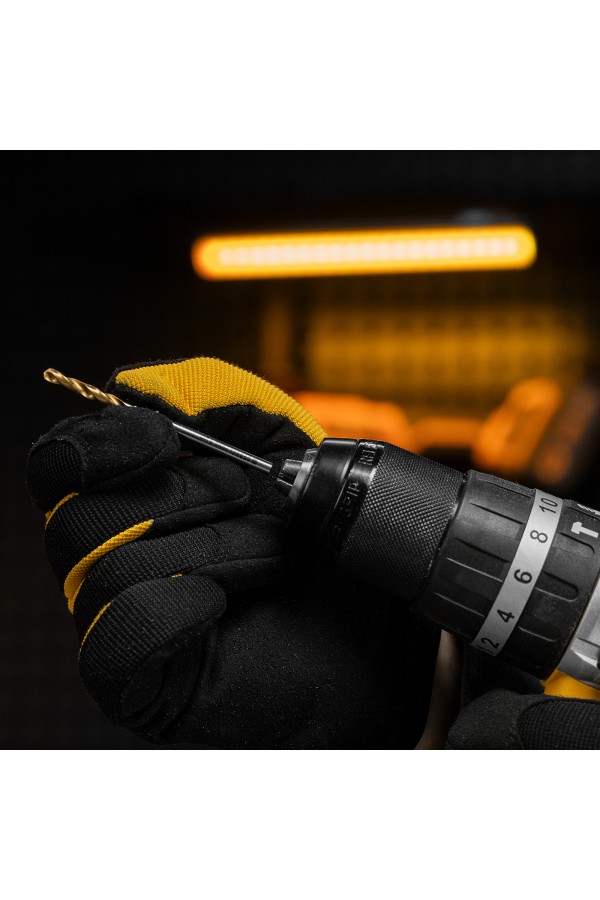 Сверло спиральное по металлу 4 x 75 мм, Р6М5, Golden Tip  Denzel