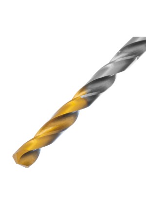 Сверло спиральное по металлу 4,2 x 75 мм, Р6М5, Golden Tip  Denzel