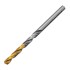 Сверло спиральное по металлу 4,5 x 80 мм, Р6М5, Golden Tip  Denzel
