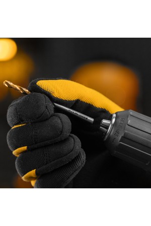 Сверло спиральное по металлу 4,5 x 80 мм, Р6М5, Golden Tip  Denzel