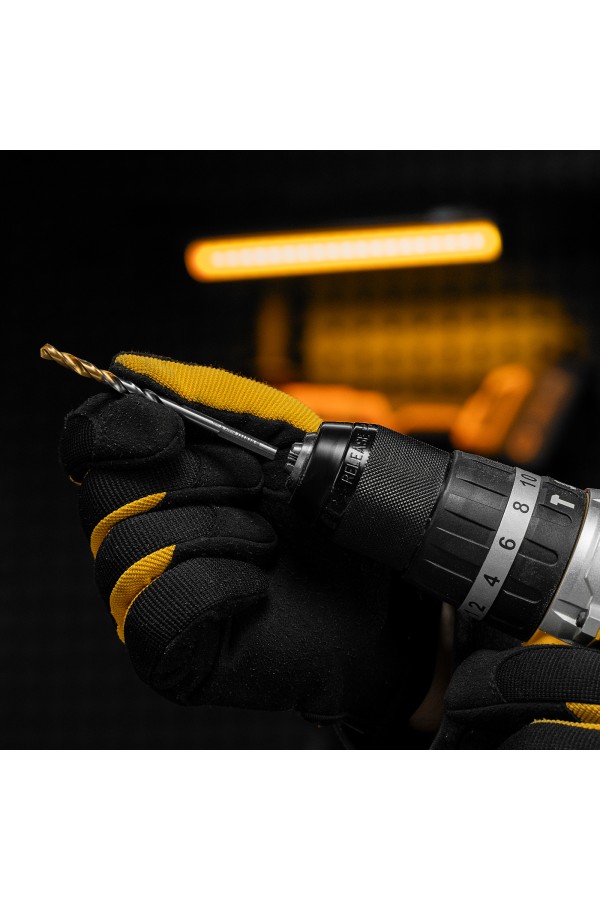 Сверло спиральное по металлу 5 x 86 мм, Р6М5, Golden Tip  Denzel