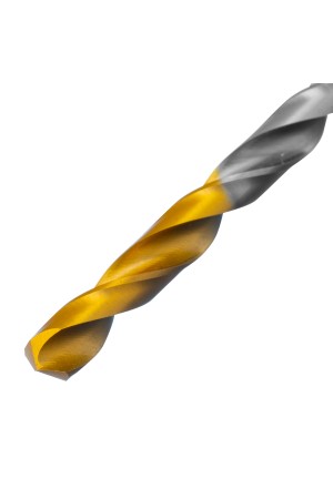 Сверло спиральное по металлу 5 x 86 мм, Р6М5, Golden Tip  Denzel