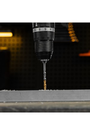 Сверло спиральное по металлу 5 x 86 мм, Р6М5, Golden Tip  Denzel