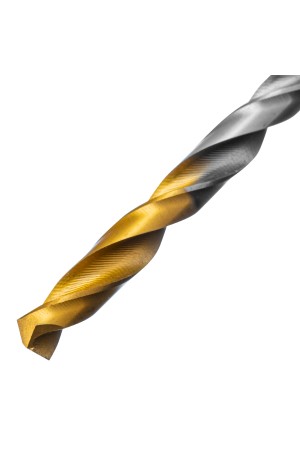 Сверло спиральное по металлу 5,5 x 93 мм, Р6М5, Golden Tip  Denzel