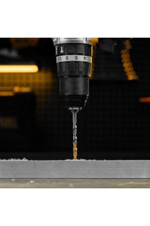 Сверло спиральное по металлу 5,5 x 93 мм, Р6М5, Golden Tip  Denzel