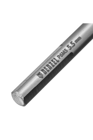 Сверло спиральное по металлу 5,5 x 93 мм, Р6М5, Golden Tip  Denzel