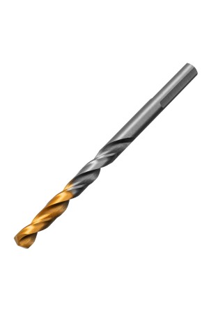 Сверло спиральное по металлу 6 x 93 мм, Р6М5, Golden Tip  Denzel