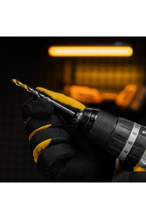 Сверло спиральное по металлу 6 x 93 мм, Р6М5, Golden Tip  Denzel