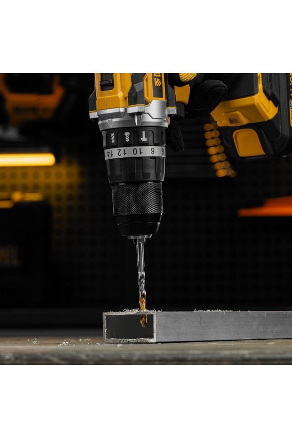 Сверло спиральное по металлу 6 x 93 мм, Р6М5, Golden Tip  Denzel