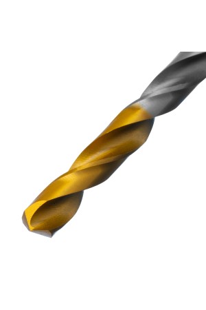 Сверло спиральное по металлу 6,5 x 100 мм, Р6М5, Golden Tip  Denzel