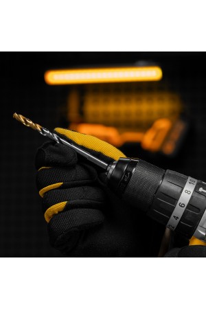 Сверло спиральное по металлу 6,5 x 100 мм, Р6М5, Golden Tip  Denzel