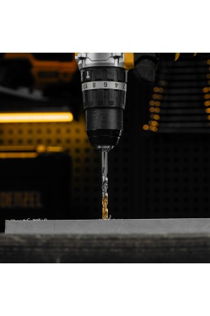 Сверло спиральное по металлу 6,5 x 100 мм, Р6М5, Golden Tip  Denzel