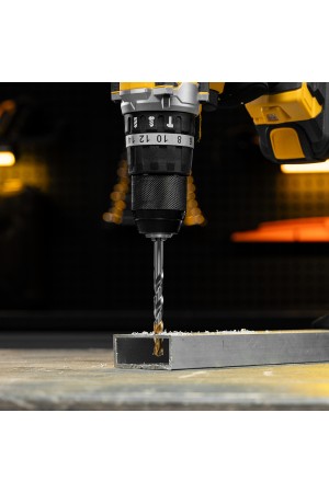 Сверло спиральное по металлу 7,0 x 109 мм, Р6М5, Golden Tip  Denzel