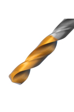 Сверло спиральное по металлу 7,5 x 109 мм, Р6М5, Golden Tip  Denzel