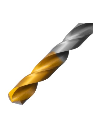 Сверло спиральное по металлу 8,5 x 117 мм, Р6М5, Golden Tip  Denzel