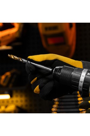 Сверло спиральное по металлу 8,5 x 117 мм, Р6М5, Golden Tip  Denzel