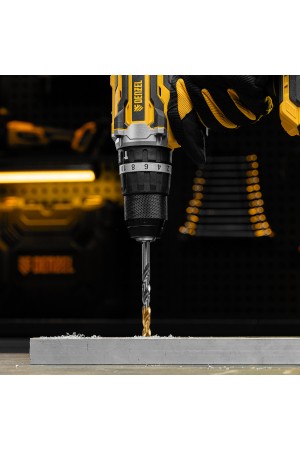 Сверло спиральное по металлу 8,5 x 117 мм, Р6М5, Golden Tip  Denzel