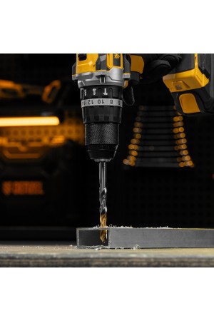 Сверло спиральное по металлу 9 x 125 мм, Р6М5, Golden Tip  Denzel