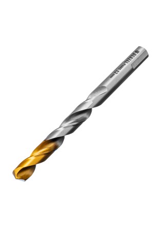 Сверло спиральное по металлу 12 x 151 мм, Р6М5, Golden Tip  Denzel