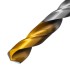 Сверло спиральное по металлу 12 x 151 мм, Р6М5, Golden Tip  Denzel